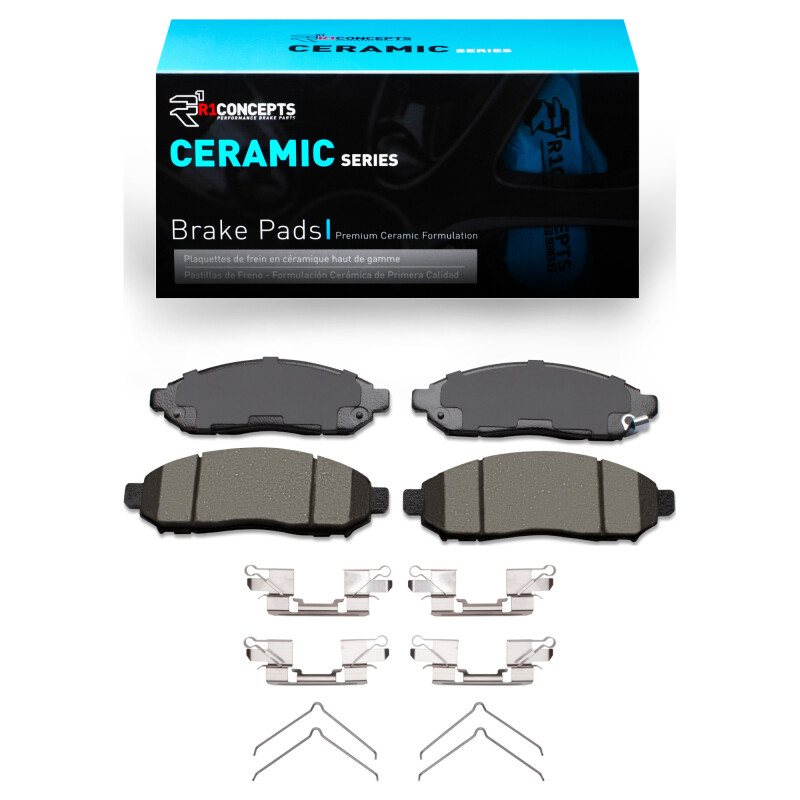 Chevrolet City Express Brake Pads - Front - R1 Concepts - R1 Ceramic - `05-`25